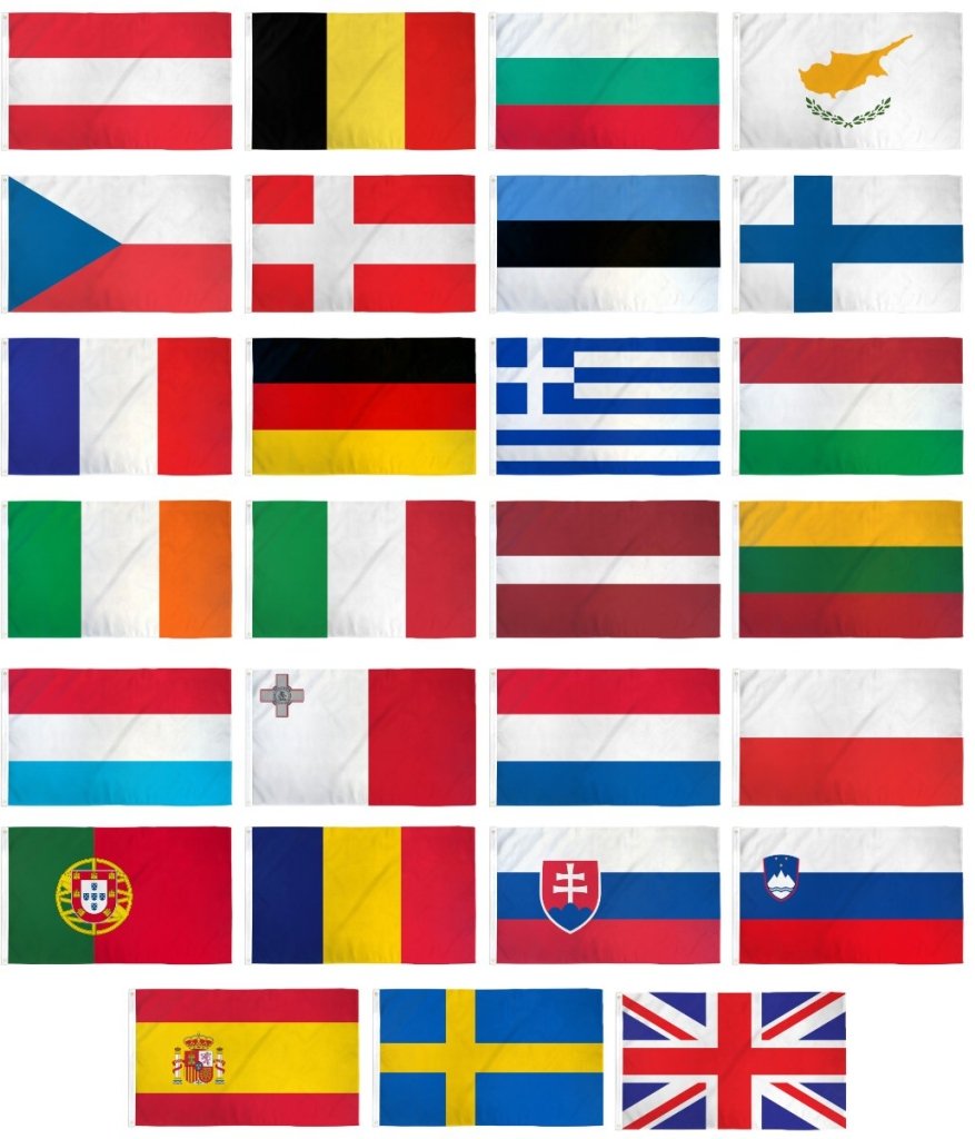3x5 Ft Polyester Flag Set - 6 Scandinavian Countries Flags (Denmark, Sweden, Norway, Finland, Iceland, Greenland?)