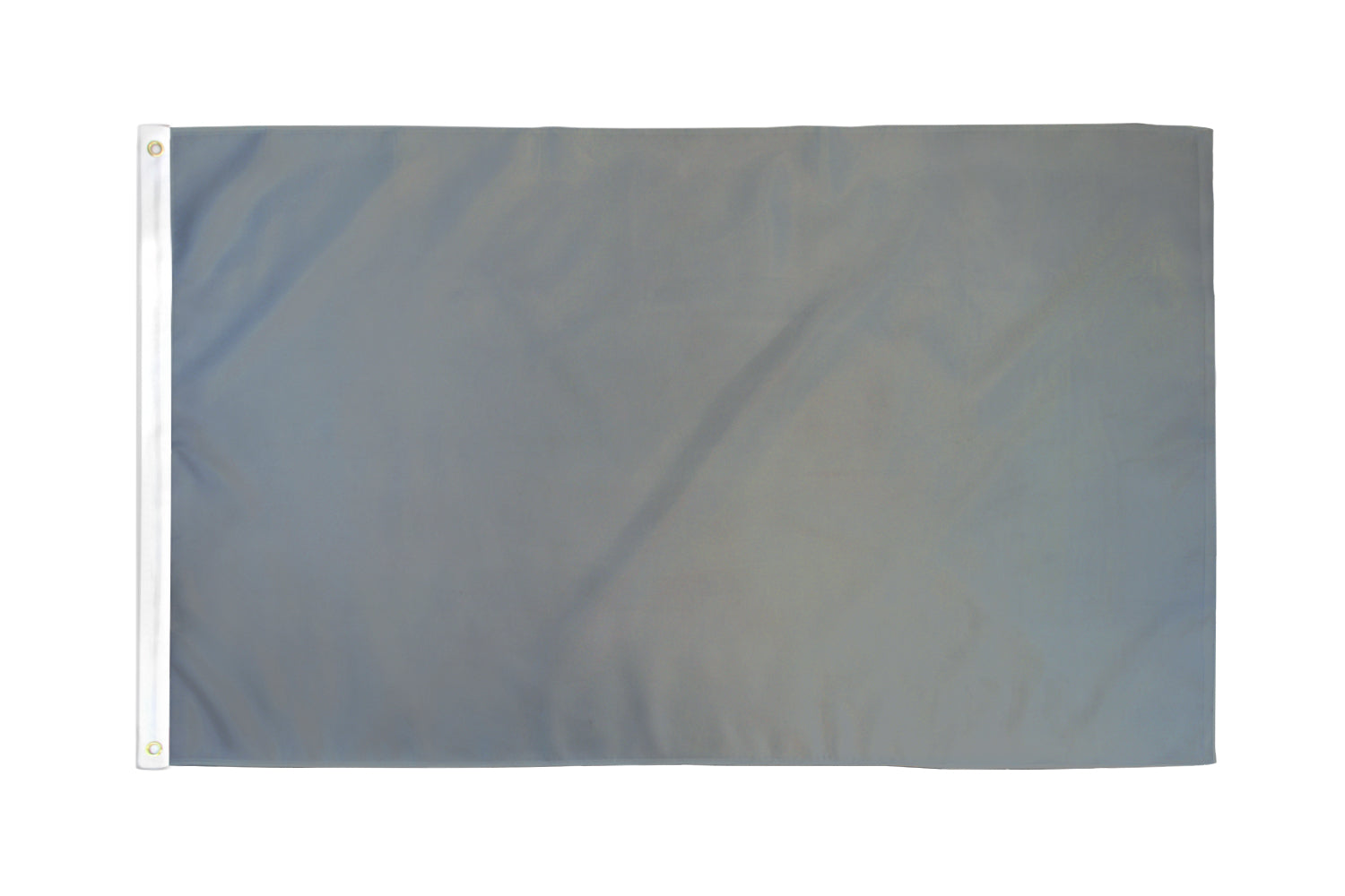 Gray Solid Color Flag 3x5ft Poly