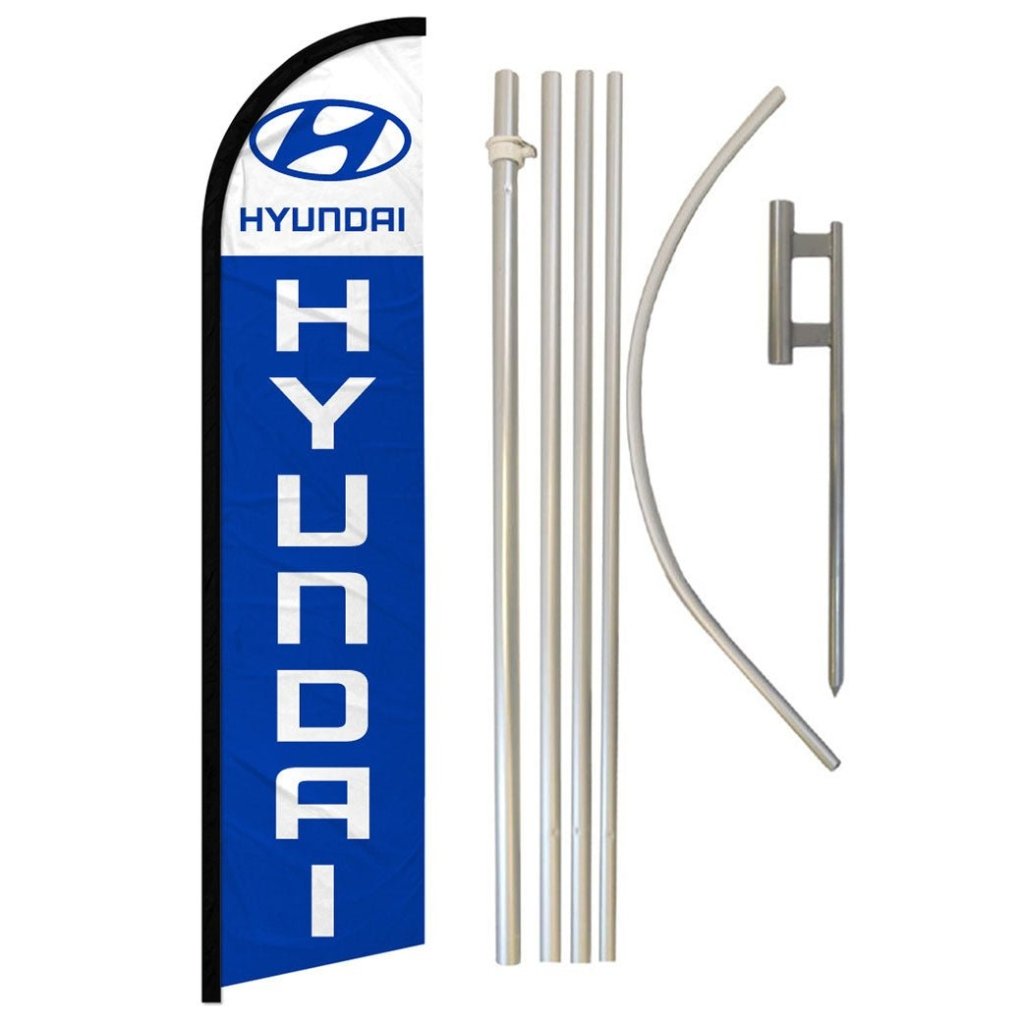 Walk In Drive Out Full Curve Windless Swooper Flag Dealership RED Walk In Drive Out Full Curve Windless Swooper Flag Dealership RED
