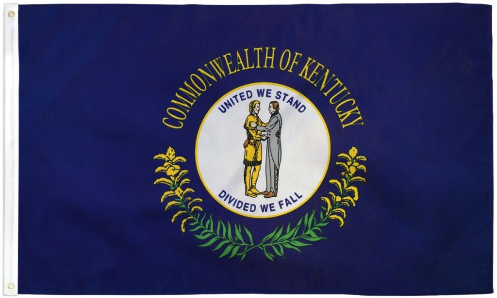 Kentucky Flag 2x3ft Poly - Flags Importer
