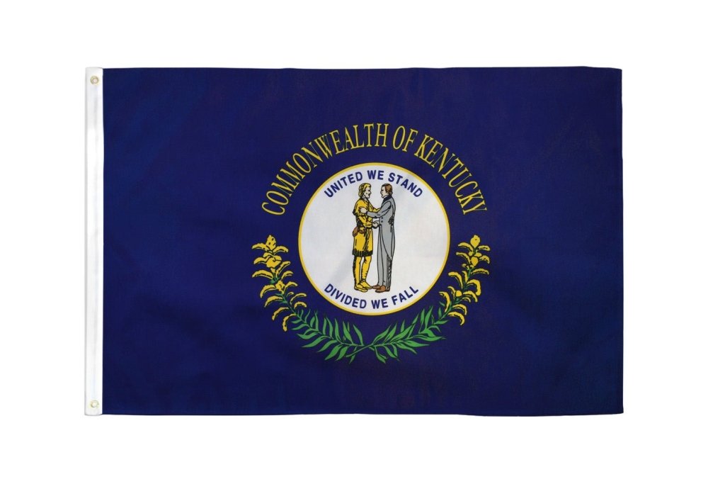 Kentucky Flag 2x3ft Poly - Flags Importer
