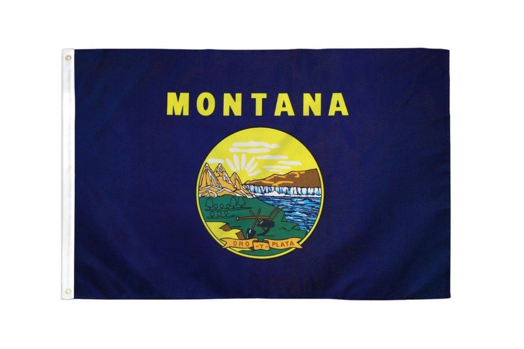 Montana Flag 2x3ft Poly - Flags Importer