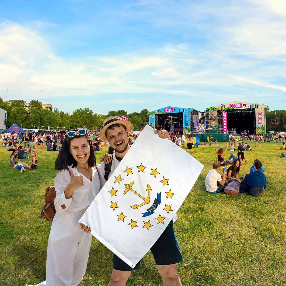 Rhode Island Flag 2x3ft Poly - Flags Importer