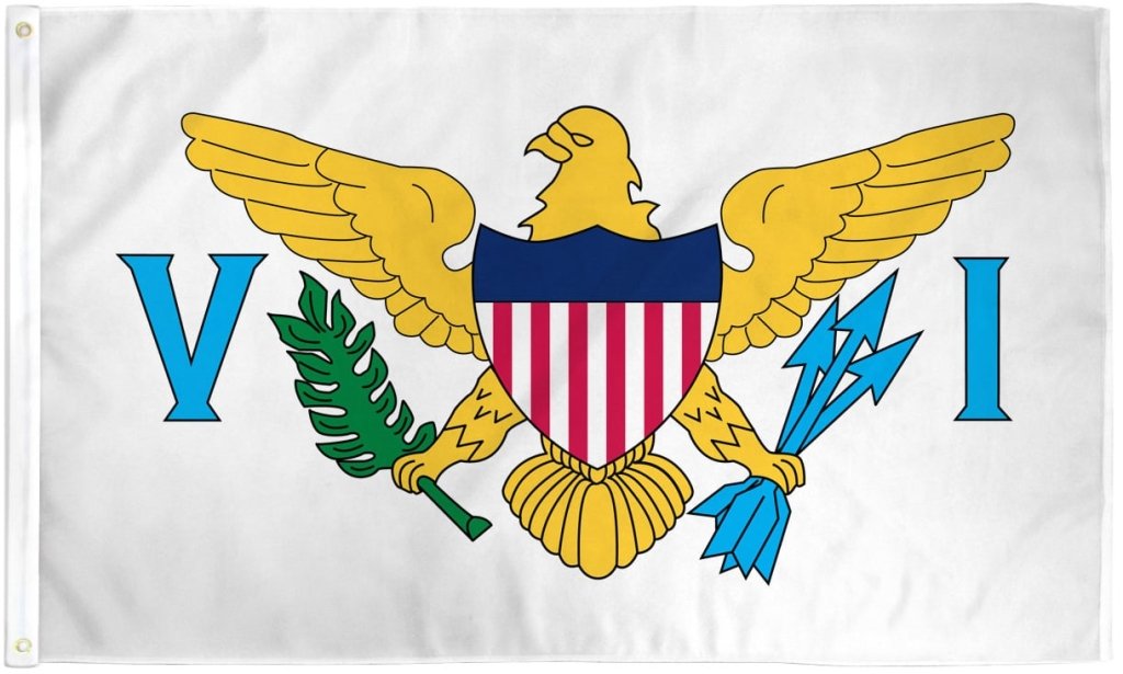 US Virgin Islands Flag 2x3ft Poly - Flags Importer