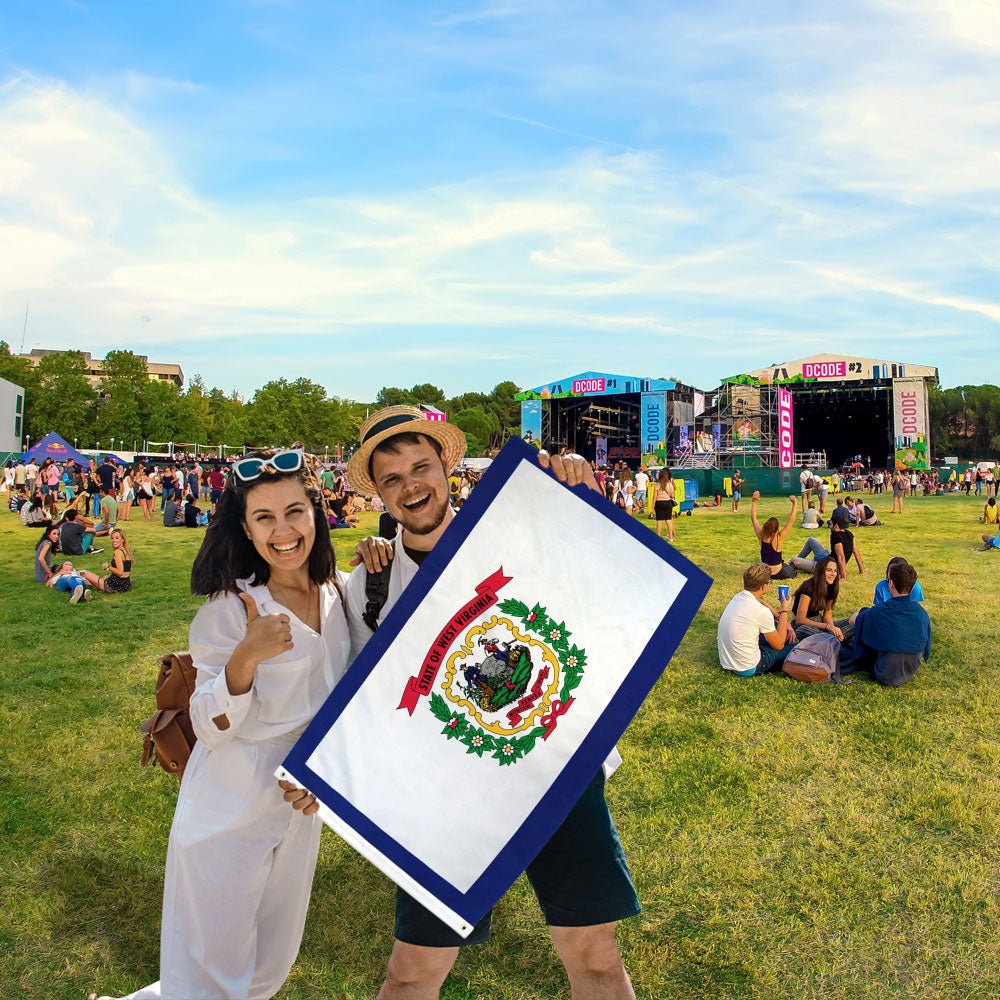 West Virginia Flag 2x3ft Poly - Flags Importer