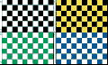 3x5ft Checkered Flags