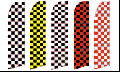 Checkered Advertising Flags