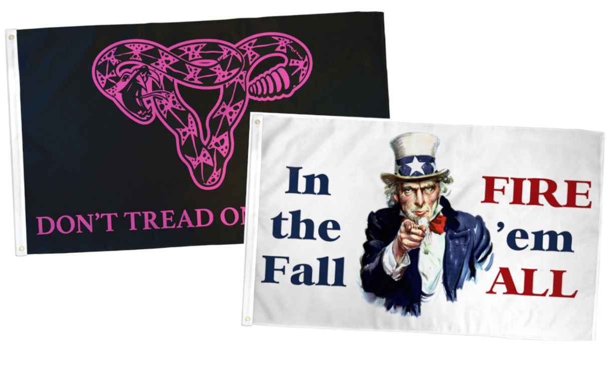 Political Protest Flags