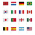 World Cup 2026 Core Flag Set – 16 Countries (12x18in)