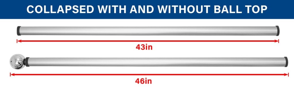 22ft Deluxe Fiberglass Pole - Flags Importer