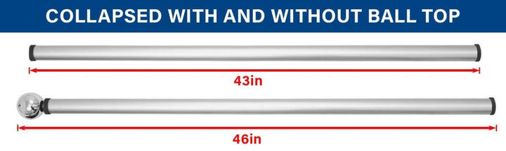 22ft Deluxe Fiberglass Pole | Flags Importer | Flag Hardware & Accessories