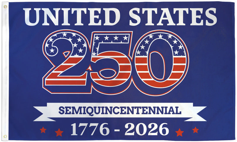 250 United States 3x5ft Poly  Flag