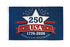 250 USA (Stars) 3x5ft Flag