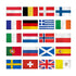 (2x3ft) Set of 20 European Flags