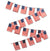 30ft String Flag Set of 20 USA Flags - Flags Importer