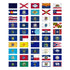 (3x5ft) Set of 50 State Flags