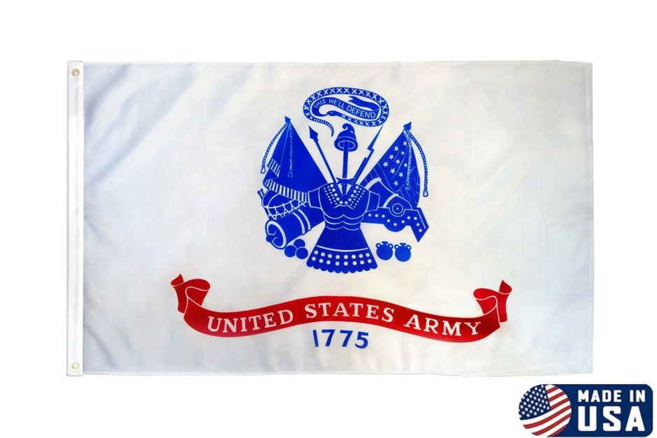 3x5ft U.S Army - American Made Nylon Flag (Valley Forge) – Flags Importer