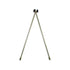 8ft Silver Indoor Pole with Eagle Top and American Made USA Flag Kit