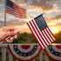 American Made United States 4" x 6" Desk Stick Flag