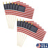 American Made United States 4" x 6" Desk Stick Flag