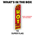 Hot Buys (Red) Super Flag