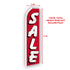 Sale (Red & White) Super Flag