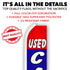 Used Cars (Red & Blue) Super Flag