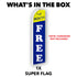 1st Month Free Super Flag