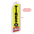 Tires Sale (Red & Yellow) Super Flag
