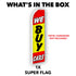 We Buy Cars Super Flag