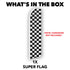 Black & White Checkered Super Flag