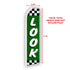 Look (Green Checkered) Super Flag