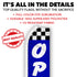 Open (Blue Checkered) Super Flag