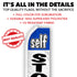Self Storage (Blue & White) Super Flag