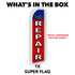 Auto Repair (Red & Blue) Super Flag