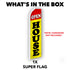 Open House (Red & Yellow) Super Flag