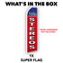 Auto Stereos (Red & Blue) Super Flag