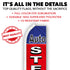 Auto Stereos (Red & Blue) Super Flag