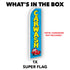 Car Wash (Blue) Super Flag