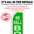 We Sell Boxes (Green) Super Flag