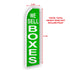 We Sell Boxes (Green) Super Flag