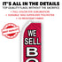 We Sell Boxes (Red) Super Flag