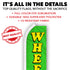 Wheels (Green) Super Flag