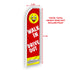 Walk In Drive Out (Red) Super Flag