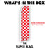 Red & White Checkered Super Flag