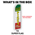 Fresh Hot Pizza Super Flag