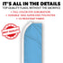 Light Blue Solid Color Super Flag