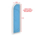 Light Blue Solid Color Super Flag