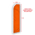 Orange Solid Color Super Flag