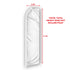 White Solid Color Super Flag